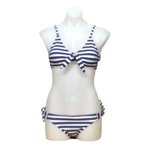 Shimmer Bay Swimwear 2pc Bikini Set Striped